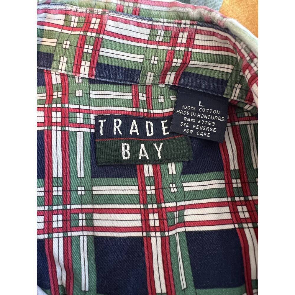 Trader Bay Men's Vintage Button Down Short Sleeve… - image 5